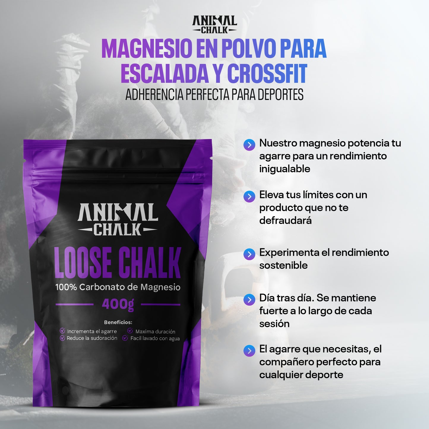 Magnesio Crunchy / Chunky Chalk 400g