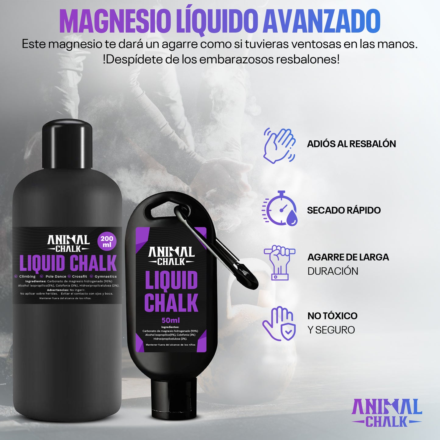 Liquid Chalk pack 250ml + 50ml